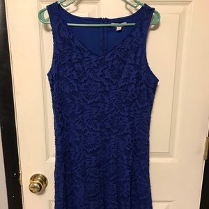 Women’s Blue Lace Dress